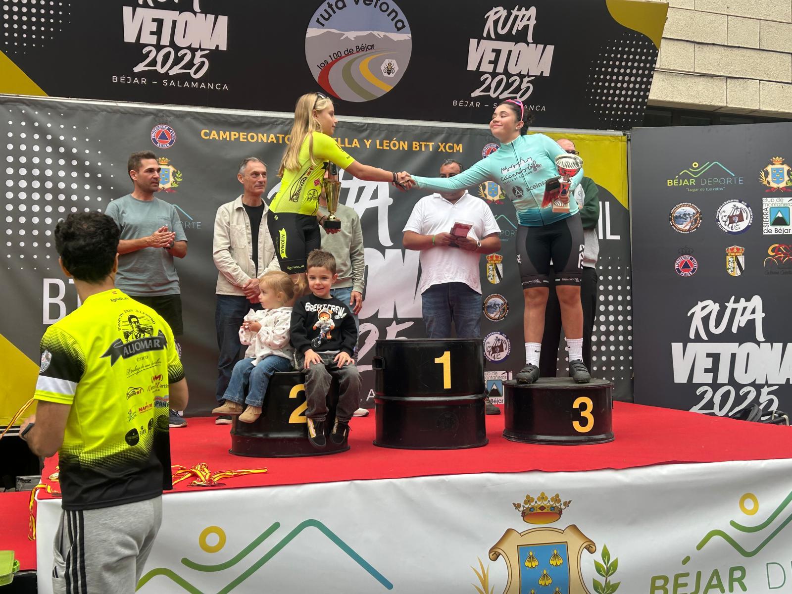 Buen ambiente en el Criterium de Dueñas en Béjar